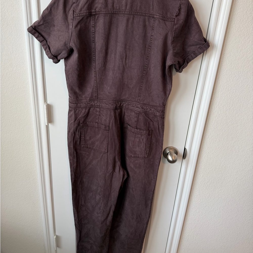 ⚡️YFB Distressed Brown Utility Jumpsuit - Picture 6 of 6